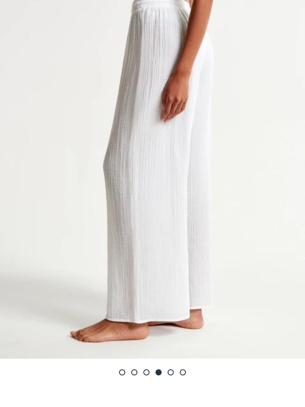 Abercrombie & Fitch Gauzy Beach Coverup Pant - Picture 3 of 7